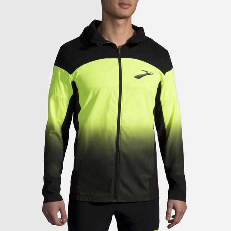 Brooks Elite Canopy Mens Running Jackets - Yellow - Philippines (293760BDI)